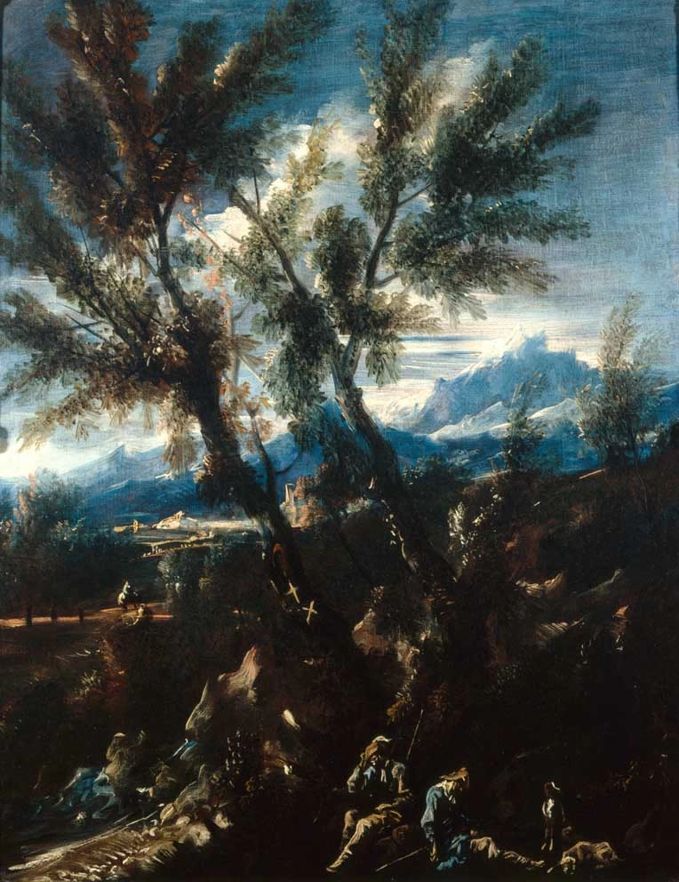 Paesaggio con pellegrini - Museo Soumaya